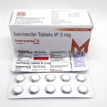 Iversuvac-3 (Ивермектин 3мг) 10таб